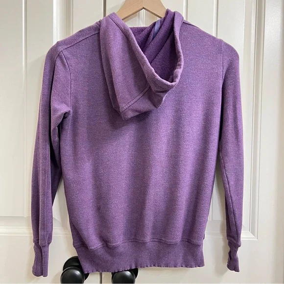 Athleta Girl All For One Hoodie in Purple, Size L (12) - Picture 8 of 8